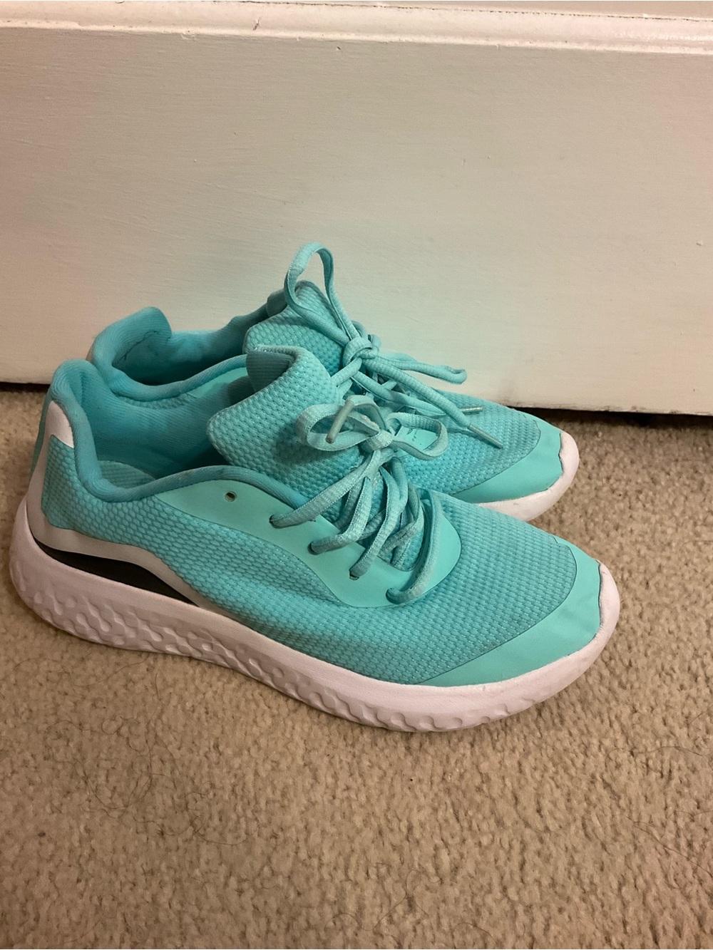 Vintage Light Denim Blue Athletic Shoes